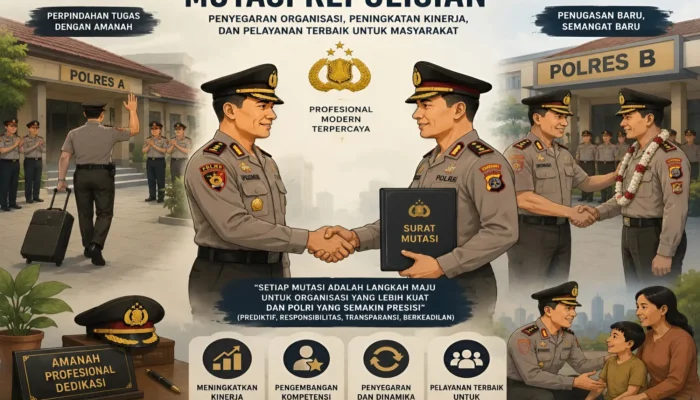Mutasi Polri Terbaru: Siapa Saja yang Bergeser?