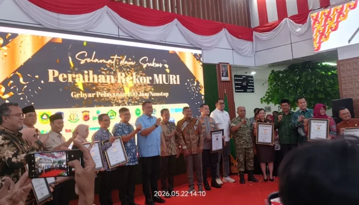 Pecahkan Rekor MURI, Gebyar Pelayanan 100 Jam Nonstop Jadi Kado Terindah HJB ke-544 Kabupaten Bogor