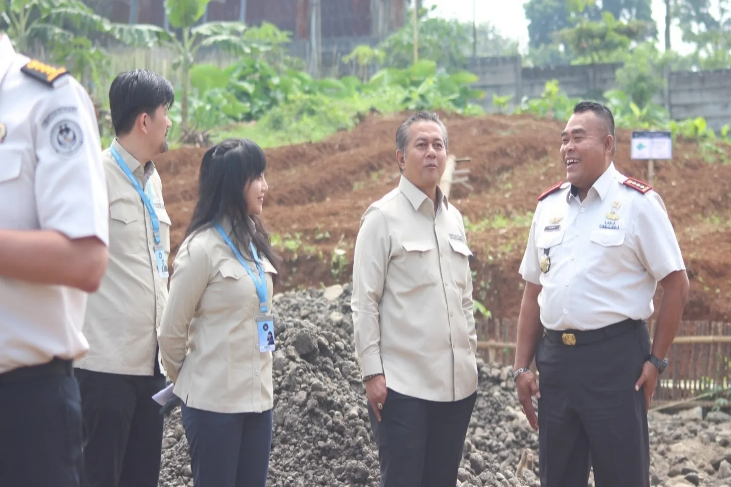 Perkuat Ketahanan Pangan, Setneg dan Ditjenpas Tinjau Program Pembinaan Produktif di Lapas Warungkiara