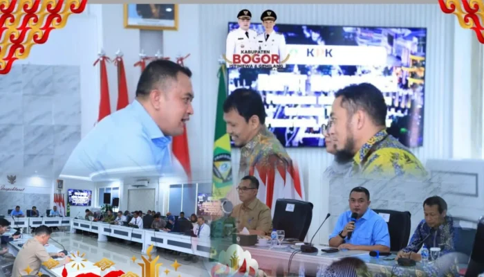 Perkuat Tata Kelola Pemerintahan, Pemkab Bogor Gandeng KPK dalam Rapat Koordinasi Strategis