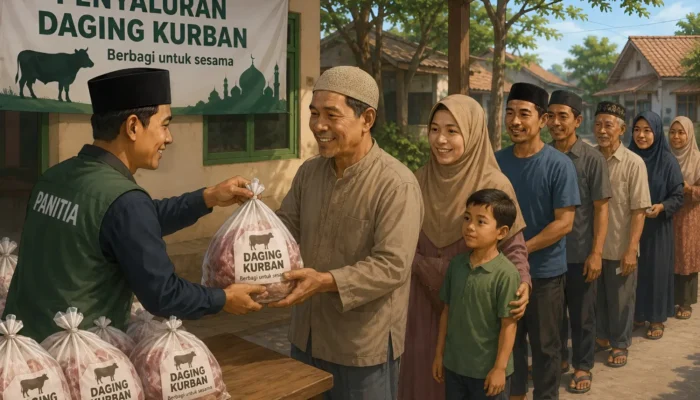 Siapa yang Berhak Dapat Daging Kurban?