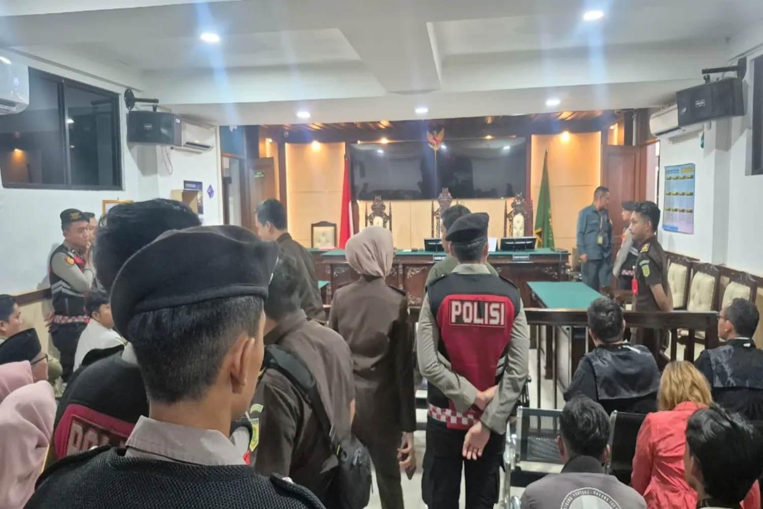 Sidang Vonis Mati di Purwakarta Dijaga Ketat Polisi