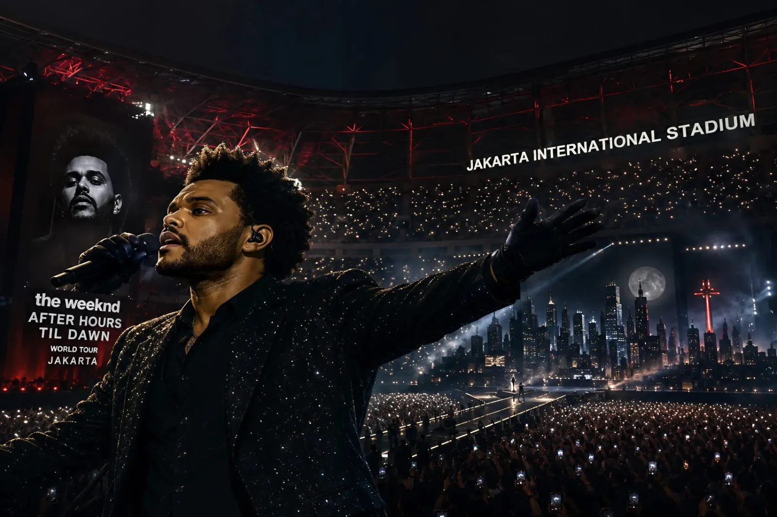 The Weeknd Siap Bikin Jakarta Membara