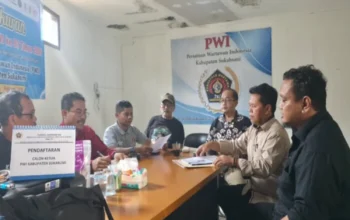 Usung Visi 'MASAGI', Bah Anom Resmi Daftar Jadi Bakal Calon Ketua PWI Kabupaten Sukabumi