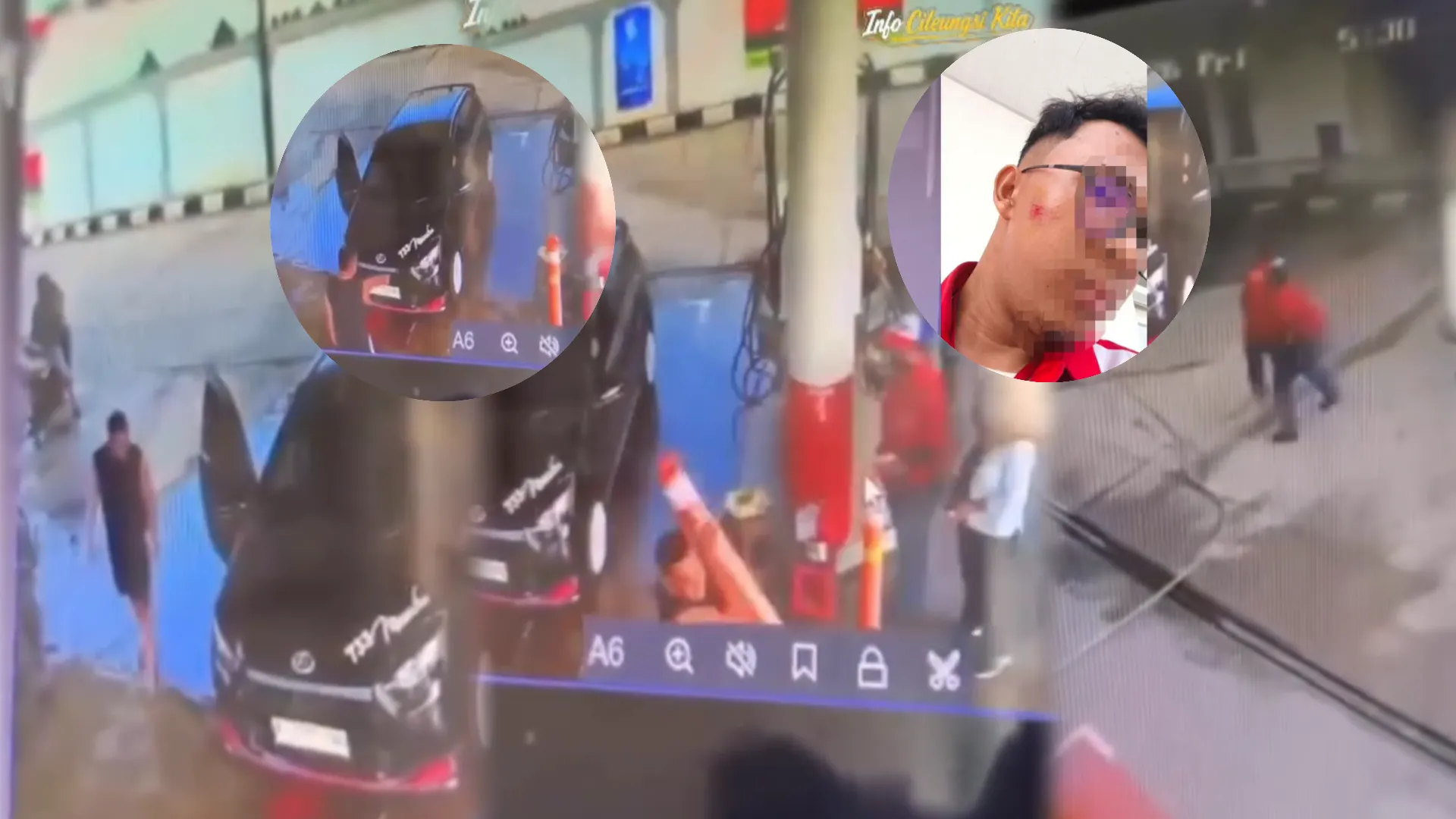 Viral Pengendara Mobil Lakukan Kekerasan Terhadap Petugas SPBU Gandoang Cileungsi, Kapolsek; Kami Masih Dalam Penyelidikan