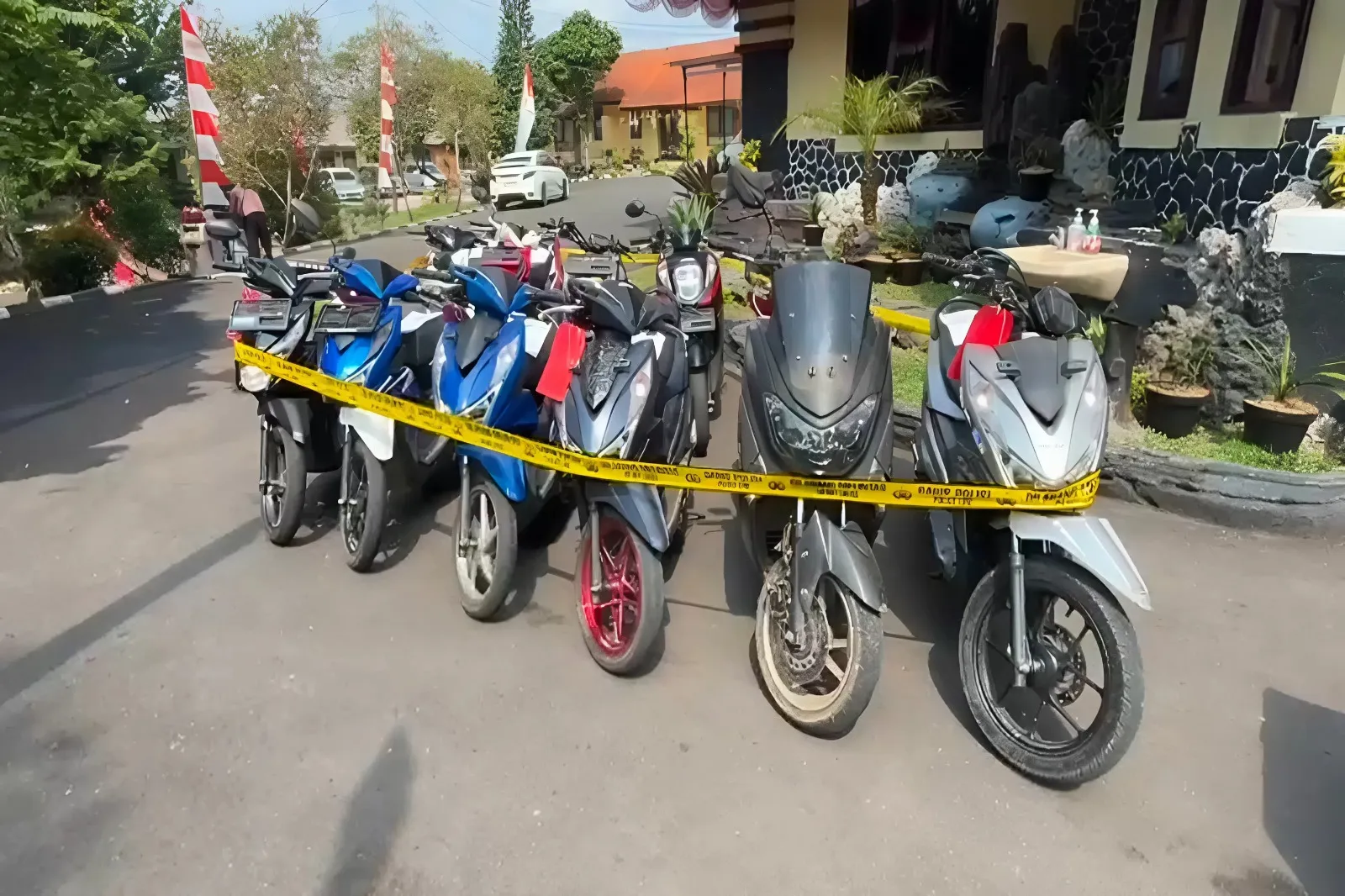 2 Spesialis Curanmor Cianjur Ditangkap, 23 Motor Curian Disita