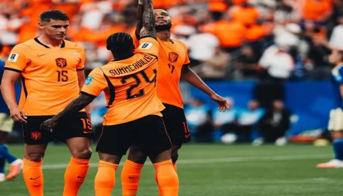 Belanda Mengamuk, Swedia Dibantai 5-1 di Houston