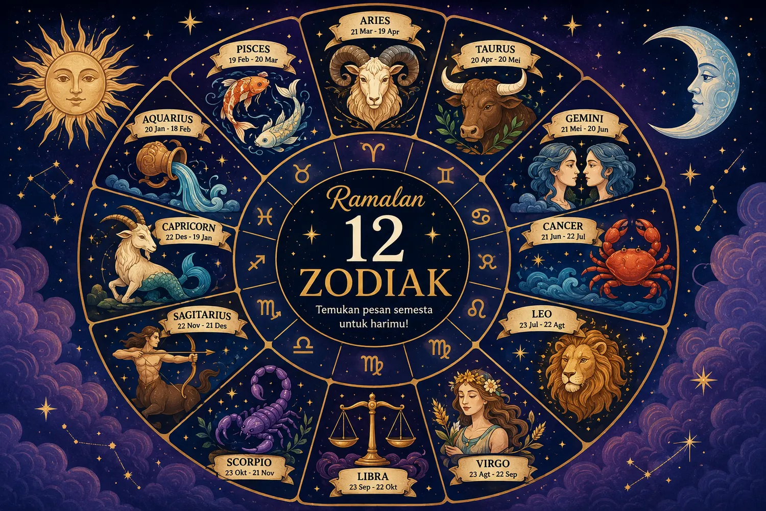 Bulan Purnama di Capricorn Bawa Kejutan, Ini Ramalan 12 Zodiak