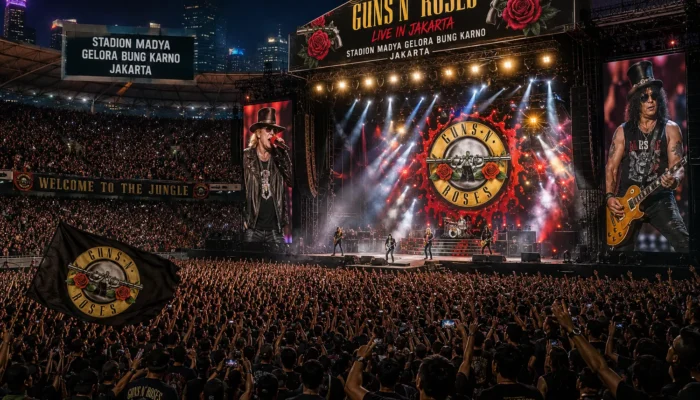 Guns N’ Roses Akan Menggebrak Jakarta, Ini Jadwalnya!