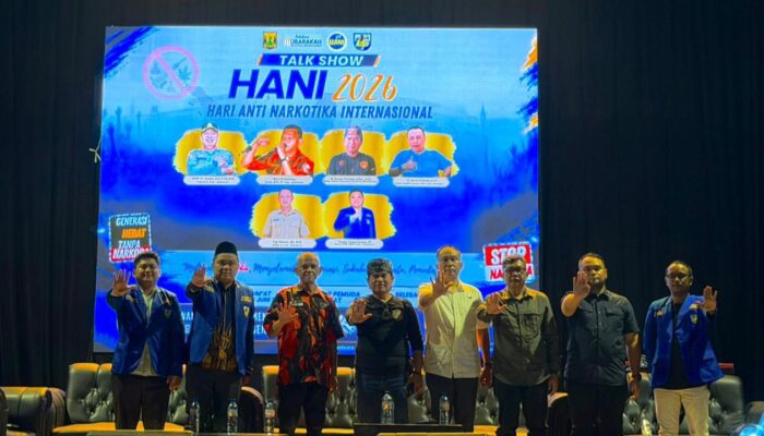 Gandeng Polisi – BNNK, KNPI Sukabumi Yandra Deklarasikan Perang Total Melawan Narkoba di HANI 2026