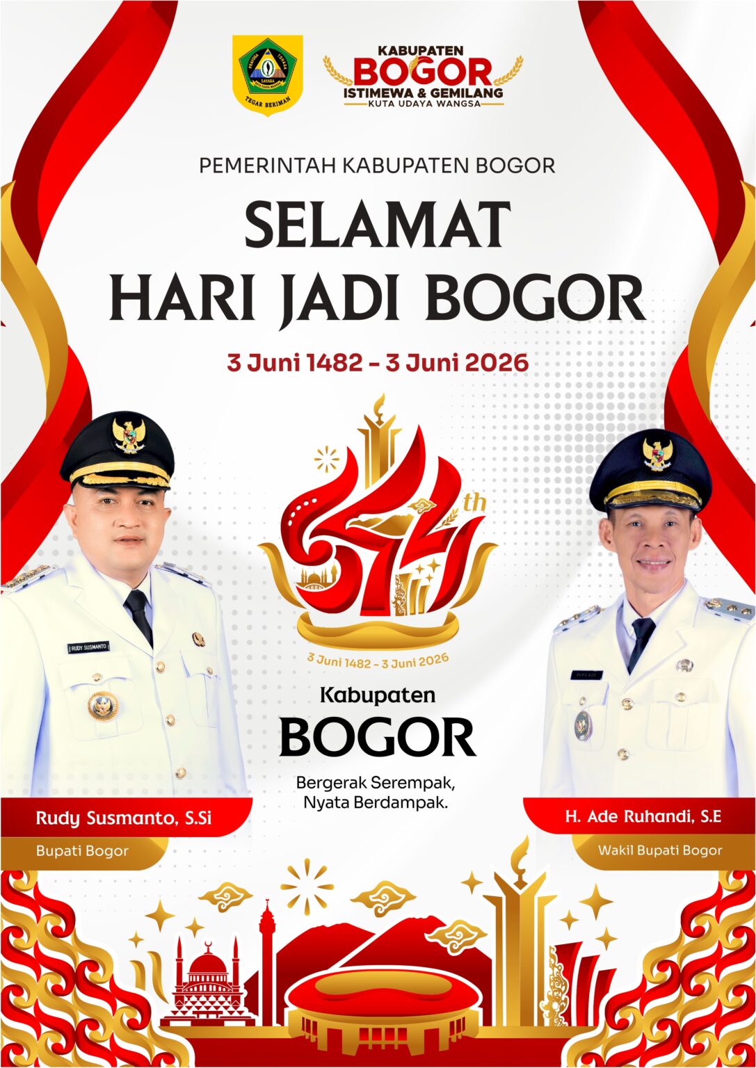 Iklan HUT Kabupaten Bogor