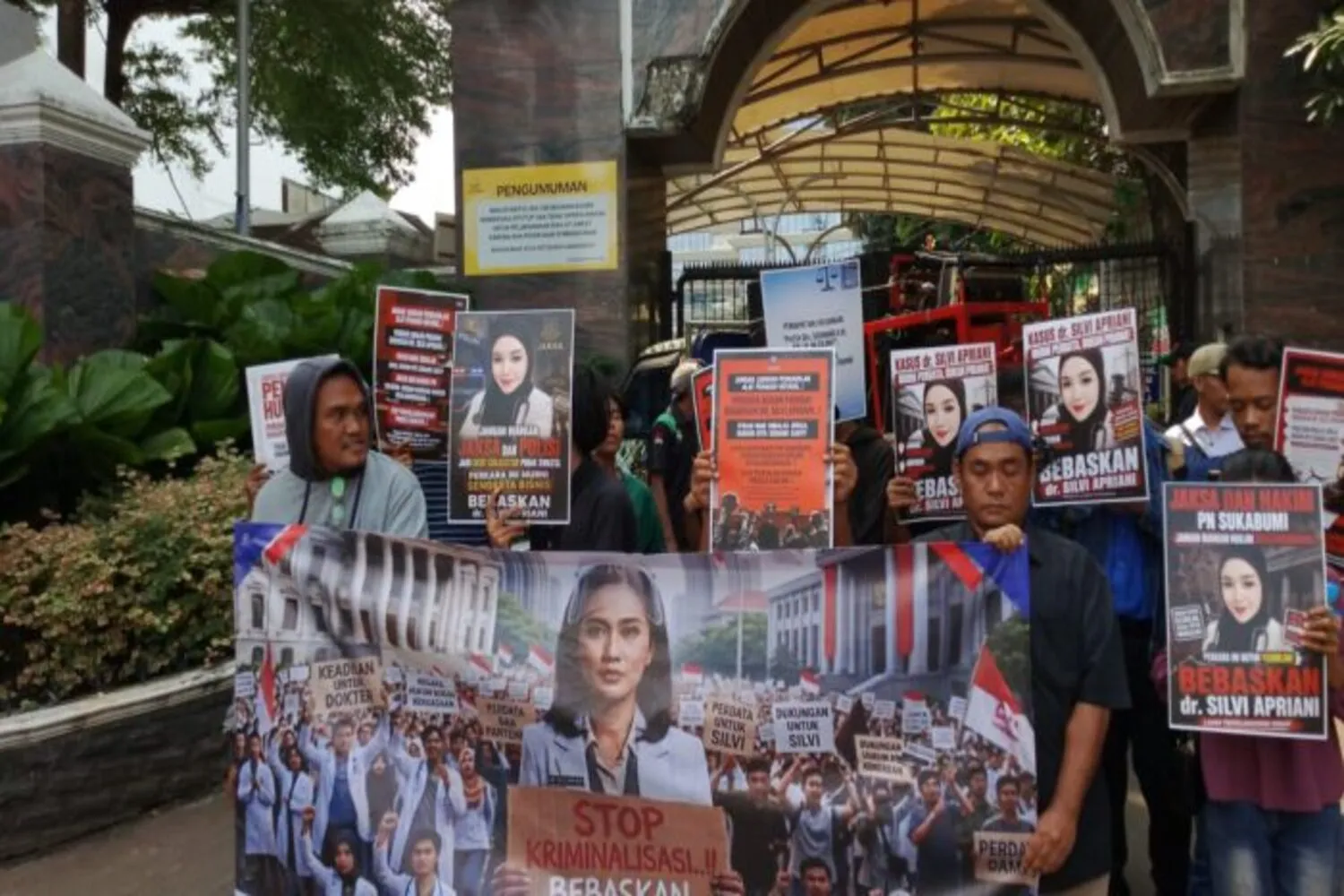 Jelang Vonis Kasus dr. Silvi, FMS Agendakan Aksi Damai di Kejaksaan Negeri Kota Sukabumi