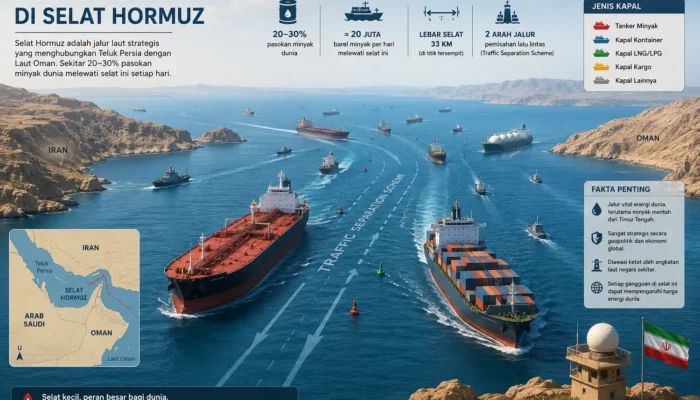 Krisis Selat Hormuz Mereda, Pasokan Energi Global Bersiap Pulih