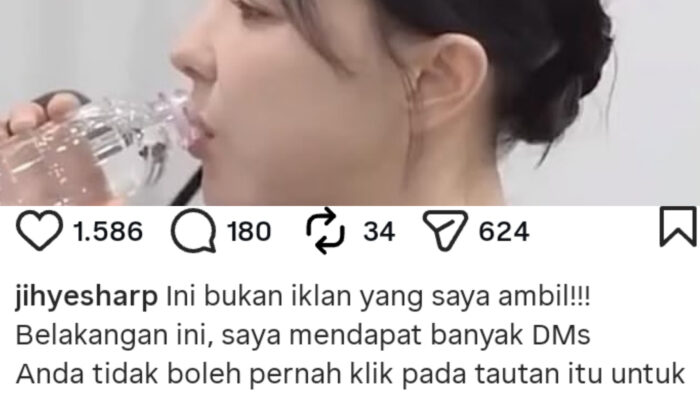 Lee Ji Hye Peringatkan Bahaya Iklan AI Palsu