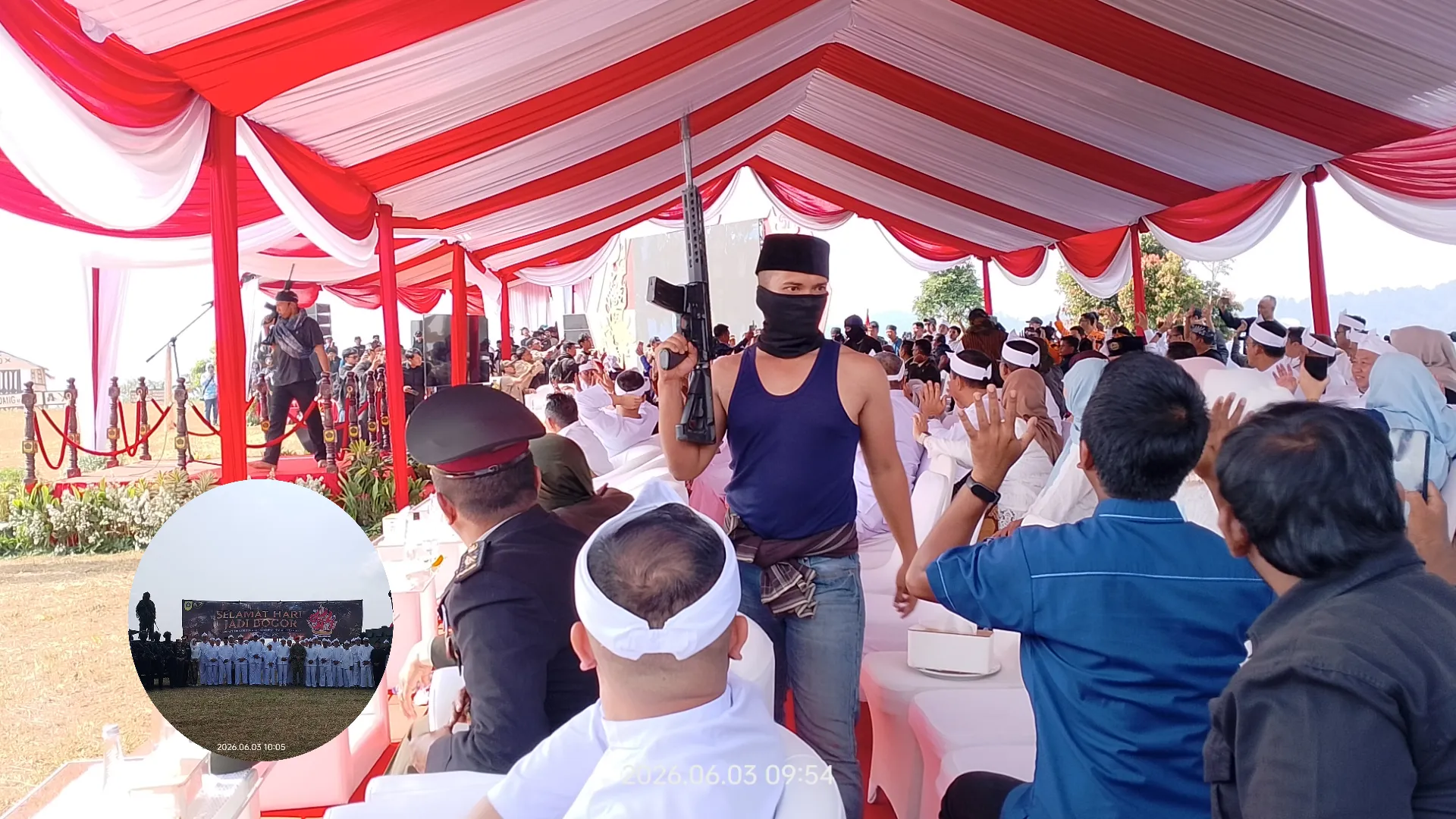 Mencekam! Pejabat Kabupaten Bogor Disandera Kelompok Bersenjata di Hari Jadi Bogor ke-544, Ternyata!!
