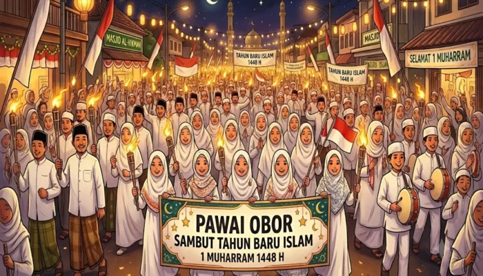 Mengapa Pawai Obor Menjadi Tradisi Tahun Baru Islam?