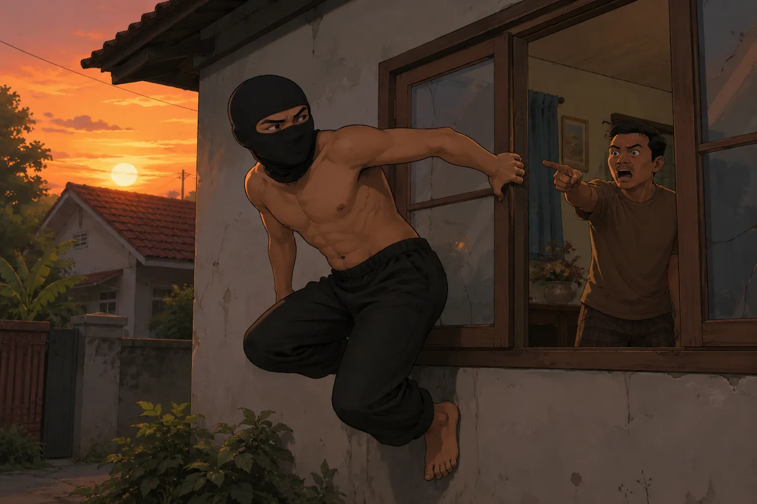 Percobaan Pencurian di The Tamar Village Cianjur Gagal Total
