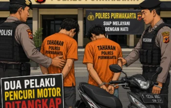 Polres Purwakarta Ringkus Komplotan Curanmor