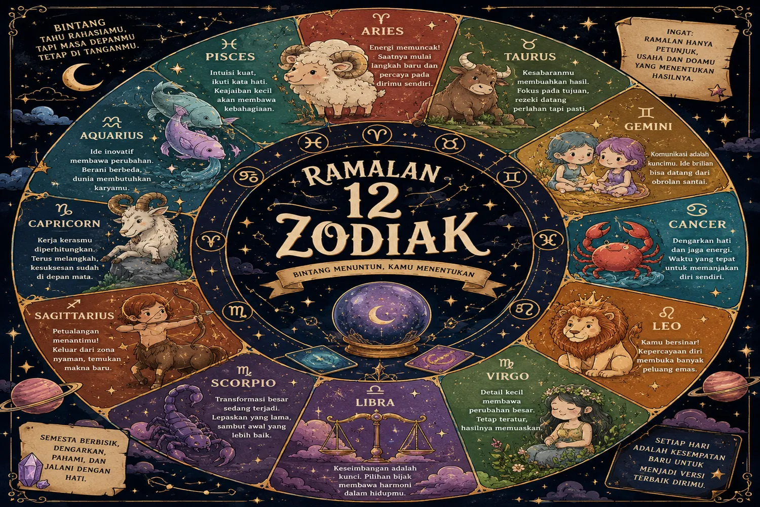 Ramalan Zodiak 18 Juni 2026: Peluang Besar Menanti 3 Zodiak Ini