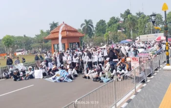 Ratusan Warga Kabupaten Bogor Gelar Aksi Damai Dukung Prabowo Subianto dan Keberlanjutan Program MBG 