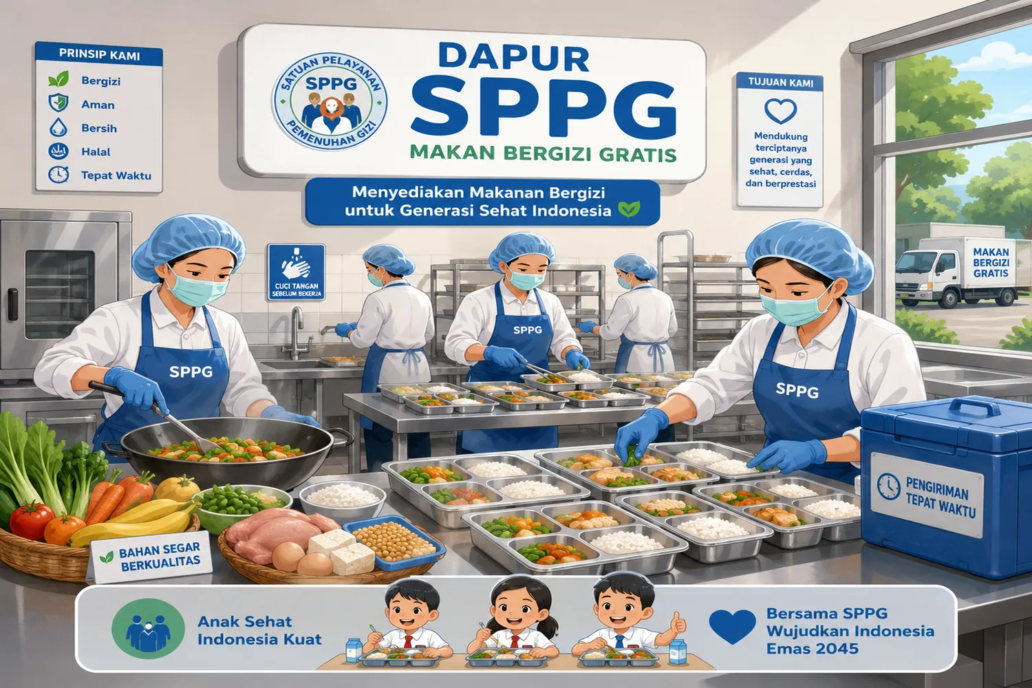 Repdem Desak Kejagung Bekukan Dapur MBG di Purwakarta yang Terafiliasi Dengan Tiga Petinggi BGN yang Jadi Tersangka