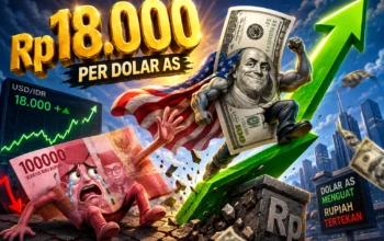 Rupiah Berada di Kisaran Rp18.000, Dolar Masih Kokoh