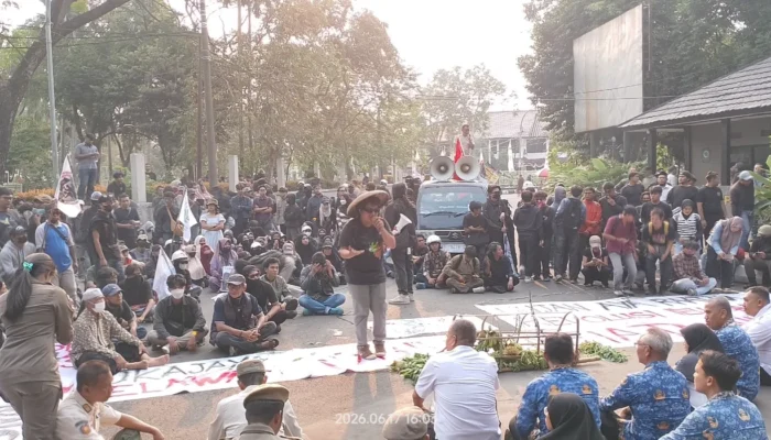 Sengketa Lahan Sukajaya; Aliansi Warga Kepung Polres dan Pemkab Bogor, Desak Usut Dugaan Kriminalisasi