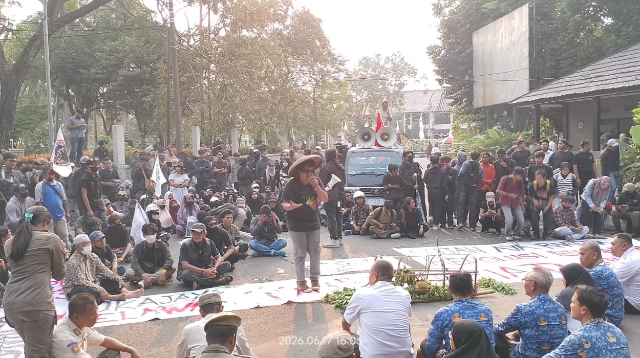 Sengketa Lahan Sukajaya; Aliansi Warga Kepung Polres dan Pemkab Bogor, Desak Usut Dugaan Kriminalisasi