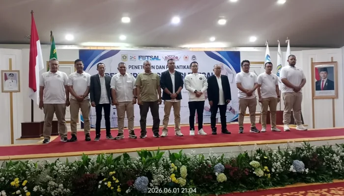 Setelah Dilantik, Ketua Asosiasi Futsal Kabupaten Bogor Janji Tata Jalur Karier Atlet hingga Wasit