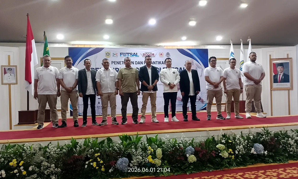 Setelah Dilantik, Ketua Asosiasi Futsal Kabupaten Bogor Janji Tata Jalur Karier Atlet hingga Wasit