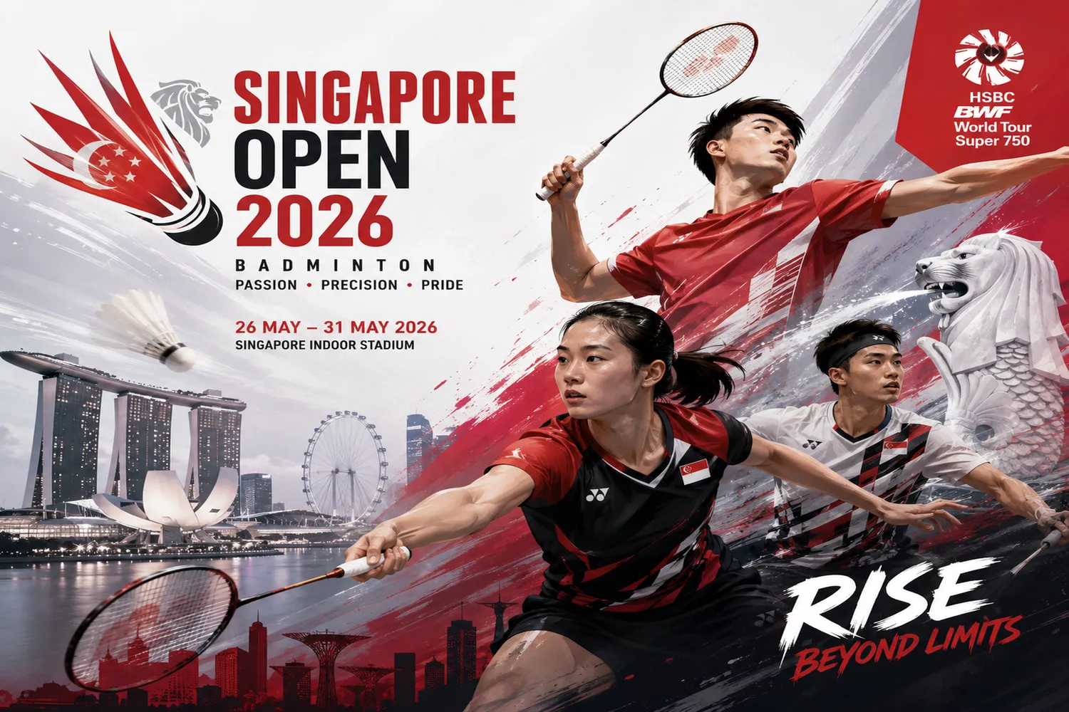 Singapore Open 2026 Berakhir, Ini Para Juaranya