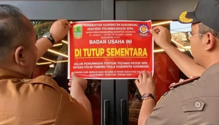 Theatre Night Mart Karawang Disegel Aparat!
