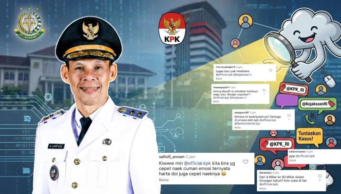 Wakil Bupati Bogor Jaro Ade Disorot Netizen, Akun Instagram KPK dan Kejaksaan RI Ramai-ramai di Tag