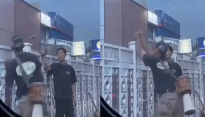 Diduga Dirusak Oknum Pengamen, Pagar Pembatas Jalan di Pasar Cibinong Jadi Sorotan Warganet: Tangkap!