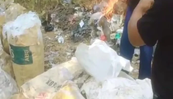 Diduga Lakukan Open Burning Limbah Produksi, Aktivis Lingkungan Desak Pemkab Purwakarta Bertindak