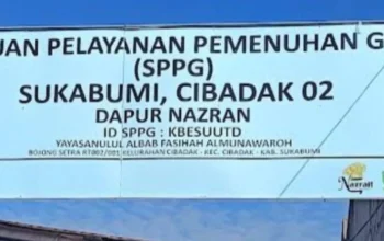 Dugaan Keracunan Siswa SDN Bojongkoneng, BGN Sukabumi Hentikan Sementara Operasional Dapur SPPG Cibadak 02