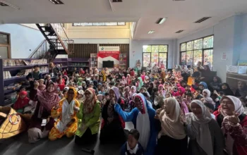 Hari Anak Nasional 2026, Perpustakaan Kota Cimahi Diserbu Ratusan Anak