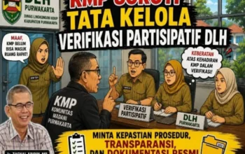 KMP Minta Kepastian Prosedur, Transparansi, dan Dokumentasi Resmi dalam Proses Verifikasi Lingkungan di DLH Purwakarta 1 KMP Minta Kepastian Prosedur, Transparansi, dan Dokumentasi Resmi dalam Proses Verifikasi Lingkungan di DLH Purwakarta