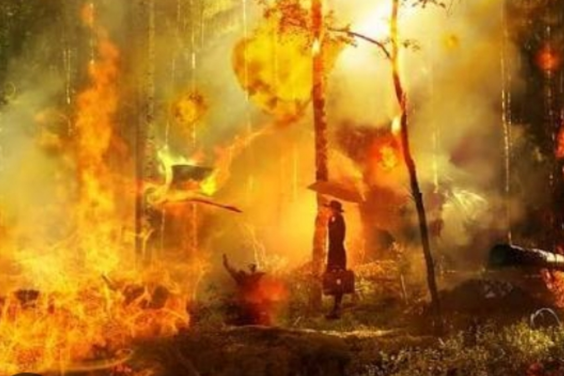 Kebakaran Hutan Dahsyat di Prancis dan Spanyol Paksa Ratusan Ribu Warga Mengungsi