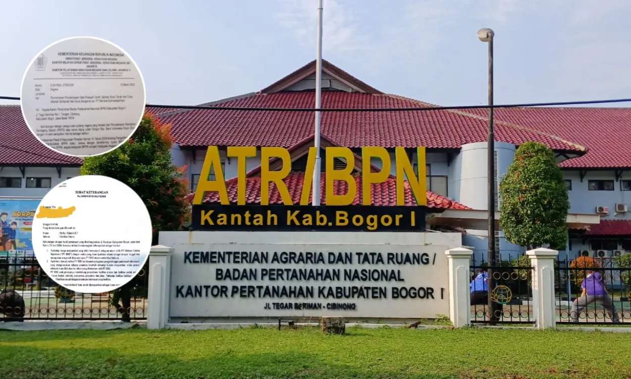 Mengejutkan!! Perpanjangan SHGB PT BSS Cigombong Bogor di Lahan Sitaan BLBI Dinilai Khianati Undang-Undang