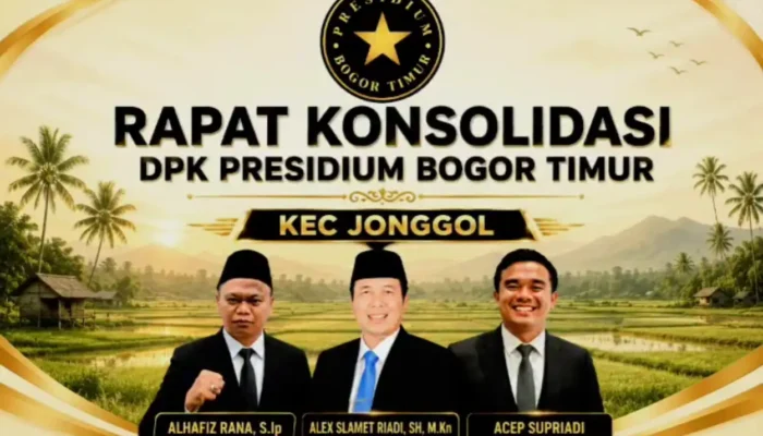 Nakhoda Baru Semangat Baru, Alhafiz Gembleng Kekompakan di Setiap Pengurus DPK Presidium Bogor Timur