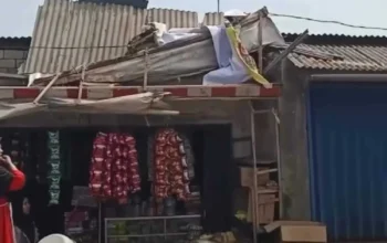 Pedagang Pasar Barukai Bandung Barat Bernapas Lega, Kerugian Akibat Helikopter Diganti