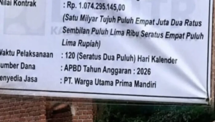 Proyek Penataan Kios PKL Bungursari Purwakarta Rp 1 Miliar Lebih Disorot, Dugaan Keterkaitan Pelaksana dengan Kerabat Bupati Jadi Sorotan ?