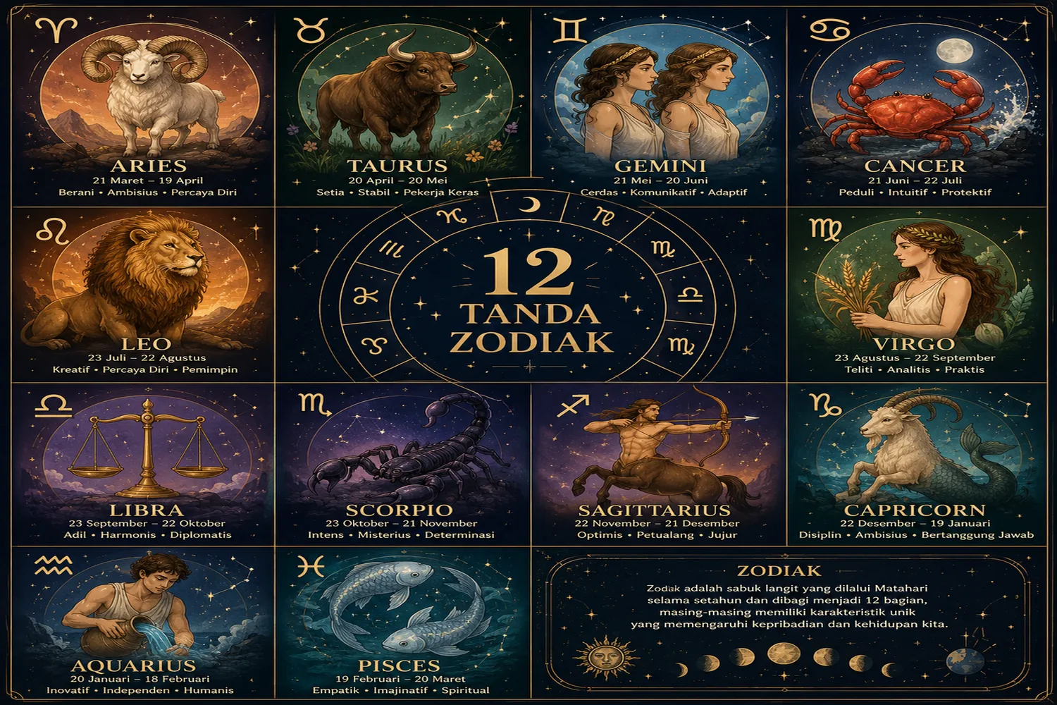 Ramalan 12 Zodiak Senin, 27 Juli 2026: Leo Bersinar, Capricorn Paling Beruntung 1 Ramalan 12 Zodiak Senin, 27 Juli 2026: Leo Bersinar, Capricorn Paling Beruntung