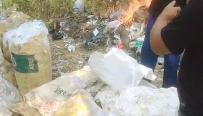 Diduga Lakukan Open Burning Limbah Produksi, Aktivis Lingkungan Desak Pemkab Purwakarta Bertindak