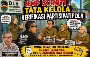 KMP Minta Kepastian Prosedur, Transparansi, dan Dokumentasi Resmi dalam Proses Verifikasi Lingkungan di DLH Purwakarta