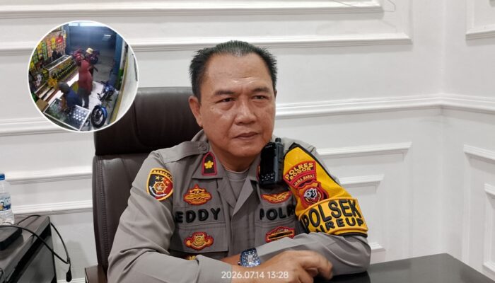 Viral Video Penodongan di Warung Jamu Citeureup, Pelaku Gasak Sebotol Minuman; Polisi Buru 3 Pelaku!!