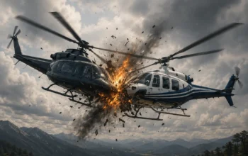 2 Helikopter Pemadam Bertabrakan di Yunani, Dua Awak Tewas 4 2 Helikopter Pemadam Bertabrakan di Yunani, Dua Awak Tewas