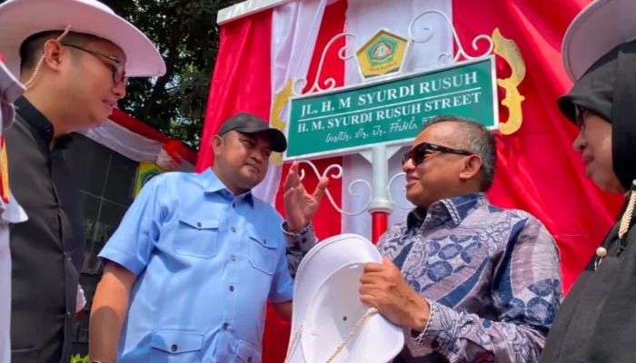 Bupati Bogor Resmikan Jalan H. M. Syurdi Rusuh Tokoh Kemerdekaan Asal Jonggol