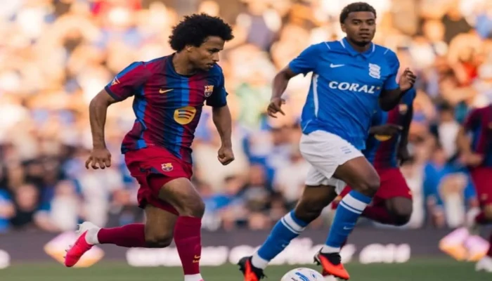 Debut Pramusim Barcelona Berakhir Imbang Melawan Birmingham